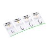 Korda BASIX Wide Gape Hooks Barbless 4 - szakáll nélküli Wide Gape horog 4-es méretben