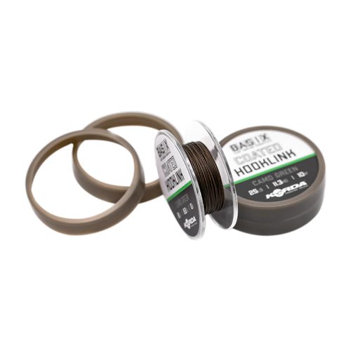 Korda BASIX Coated Hooklink 25lb - bevonatos fonott előkeanyag 25lb 10 méter