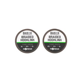   Korda BASIX Braided Hooklink 18lb - fonott előkeanyag 18lb 10 méter
