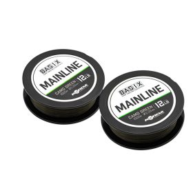   Korda BASIX Main Line 12lb - főzsinór camo zöld színben 1000 méter 0,35 mm "Basix" sorozat