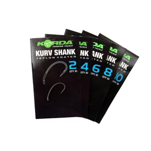 Korda Kurv Shank mikro szakállas horog 2-es méret