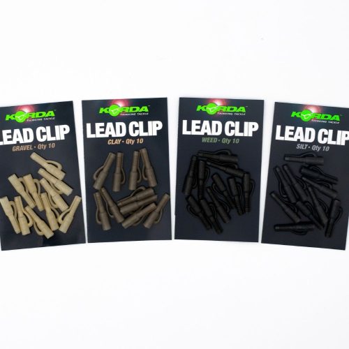 Korda Safe Zone Lead Clips Gravel - ólomtartó kapocs "sóder" színben