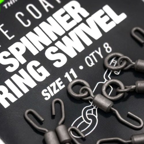 Korda PTFE Spinner Ring Swivel - gyorskapcsos forgó karikával 11-es méretben