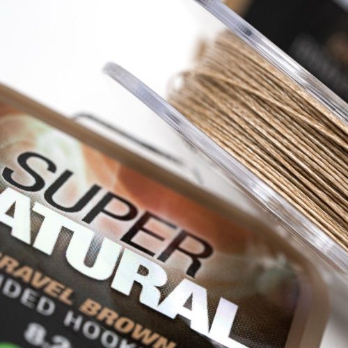 Korda Super Natural Gravel Brown - előkezsinór Sóder Barna 18 lb 20m